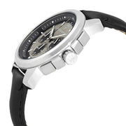  Shop Authentic Maserati Successo 44mm Grey Dial Black Leather Strap Watch For Men - R8871621006 - Luxxuri