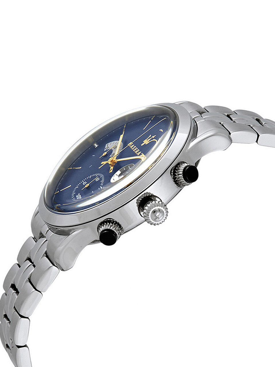  Shop Authentic Maserati Ricordo Chronograph Blue Dial Silver Steel Strap Watch For Men - R8873633001 - Luxxuri