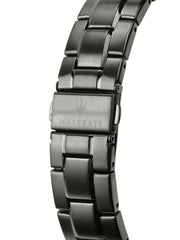  Shop Authentic Maserati Successo Solar Black Dial Grey Steel Strap Watch For Men - R8873645001 - Luxxuri