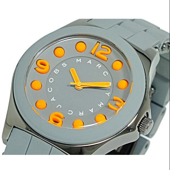  Shop Authentic Marc Jacobs Pelly Grey Dial Grey Silicone Strap Watch for Women - MBM2589 - Luxxuri