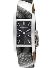  Shop Authentic Burberry The Pioneer Black Dial Leather Strap Watch for Women - BU9505 - Luxxuri