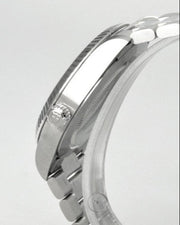  Shop Authentic Tudor Style Automatic Black Dial Silver Steel Strap Watch for Men - M12710-0003 - Luxxuri