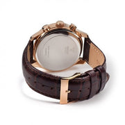  Shop Authentic Guess Analog Chronograph Brown Dial Brown Leather Strap Watch For Men - W14052G2 - Luxxuri