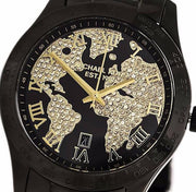  Shop Authentic Michael Kors Layton Pave Black Dial Black Steel Strap Watch for Women - MK6091 - Luxxuri