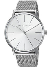  Shop Authentic Armani Exchange Lola Analog Silver Dial Silver Mesh Strap Watch For Women - AX5535 - Luxxuri
