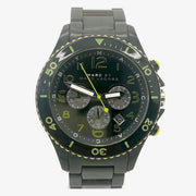  Shop Authentic Marc Jacobs Rock Chronograph Black Dial Black Steel Strap Watch for Men - MBM5026 - Luxxuri