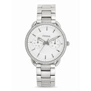  Shop Authentic Fossil Tailor White Dial Silver Steel Strap Watch for Women - ES4262 - Luxxuri