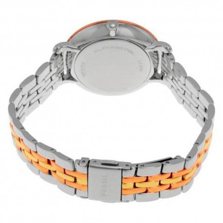  Shop Authentic Fossil Jacqueline White Dial Two Tone Steel Strap Watch for Women - ES3844 - Luxxuri