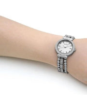  Shop Authentic Guess Gala Diamonds Silver Dial Silver Steel Strap Watch for Women - GW0401L1 - Luxxuri