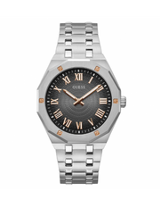  Shop Authentic Guess Asset Quartz Black Dial Silver Steel Strap Watch For Men - GW0575G1 - Luxxuri