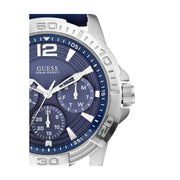  Shop Authentic Guess Oasis Multifunction Blue Dial Two Tone Steel Strap Watch for Men- W0366G2 - Luxxuri