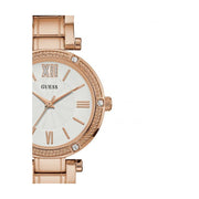  Shop Authentic Guess Park Ave White Dial Rose Gold Steel Strap Watch for Women - W0767L3 - Luxxuri