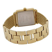  Shop Authentic Guess White Dial Gold Mesh Bracelet Watch For Women - W0826L2 - Luxxuri