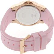  Shop Authentic Guess Rose Gold Dial with Diamonds Pink Rubber Strap Watch For Women - W1053L3 - Luxxuri