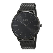  Shop Authentic Hugo Boss Horizon Quartz Black Dial Black Mesh Bracelet Watch For Men - 1513542 - Luxxuri