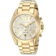  Shop Authentic Michael Kors Bradshaw Chronograph White Dial Gold Steel Strap Watch For Women - MK6266 - Luxxuri