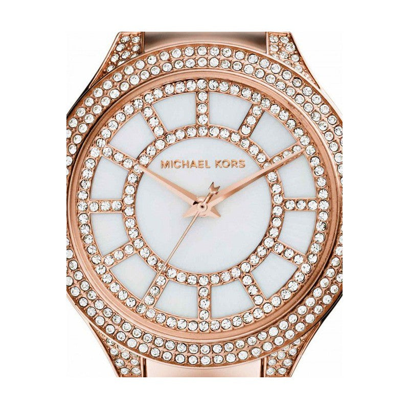  Shop Authentic Michael Kors Kerry Mother of Pearl Dial Rose Gold Steel Strap Watch for Women - MK3313 - Luxxuri