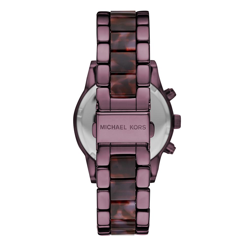  Shop Authentic Michael Kors Ritz Chronograph Purple Dial Purple Steel Strap Watch For Women - MK6720 - Luxxuri