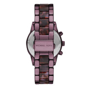  Shop Authentic Michael Kors Ritz Chronograph Purple Dial Purple Steel Strap Watch For Women - MK6720 - Luxxuri
