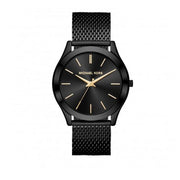  Shop Authentic Michael Kors Slim Runway Black Dial Black Mesh Strap Watch for Women - MK8607 - Luxxuri