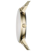  Shop Authentic Armani Exchange Lola Analog Gold Dial Gold Mesh Strap Watch For Women - AX5536 - Luxxuri