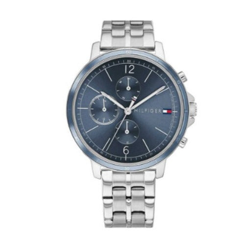  Shop Authentic Tommy Hilfiger Casual Quartz Blue Dial Silver Steel Strap Watch For Women - 1782188 - Luxxuri