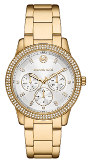  Shop Authentic Michael Kors Tibby Multifunction White Dial Gold Steel Strap Watch for Women - MK6969 - Luxxuri