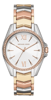  Shop Authentic Michael Kors Whitney Quartz White Dial Two Tone Steel Strap Watch For Women - MK6686 - Luxxuri