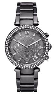  Shop Authentic Michael Kors Parker Chronograph Grey Dial Grey Steel Strap Watch For Women - MK6265 - Luxxuri