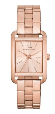  Shop Authentic Michael Kors Monroe Three Hand Rose Gold Dial Rose Gold Steel Strap Watch for Women - MKO1032 - Luxxuri