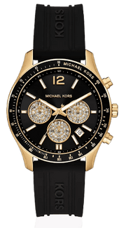  Shop Authentic Michael Kors Berkley Chronograph Black Dial Black Rubber Strap  Watch for Men - MKO1038 - Luxxuri