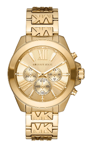  Shop Authentic Michael Kors Wren Chronograph Gold Dial Gold Steel Strap Watch for Women - MK6952 - Luxxuri