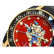  Shop Authentic Gucci Dive Quartz Red Dial Black Rubber Strap Watch For Men - YA136325 - Luxxuri