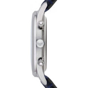  Shop Authentic Emporio Armani Chronograph Blue Dial Blue Leather Strap Watch For Men - AR1889 - Luxxuri