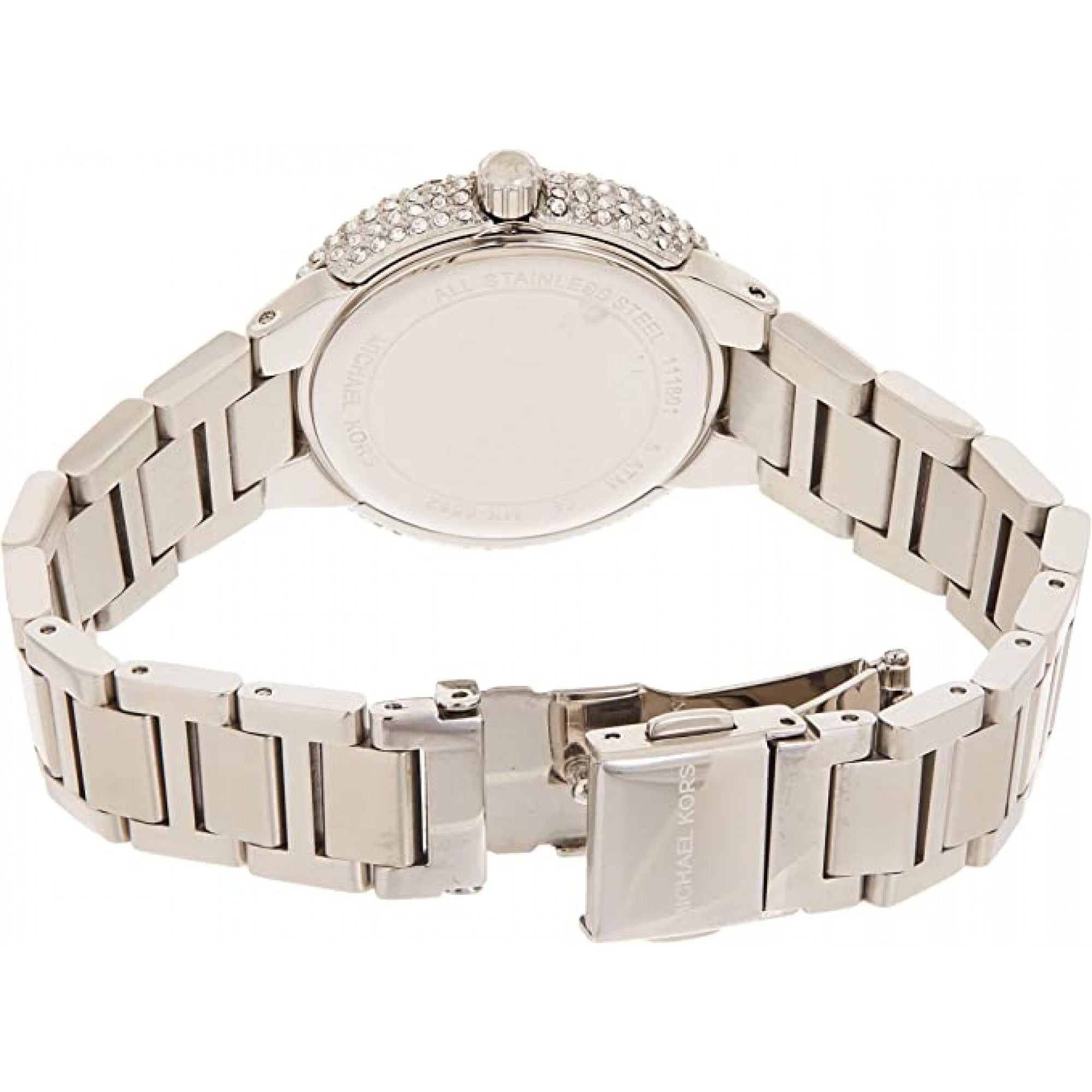  Shop Authentic Michael Kors Taryn Mother of Pearl Purple Dial Silver Steel Strap Watch For Women - MK6562 - Luxxuri