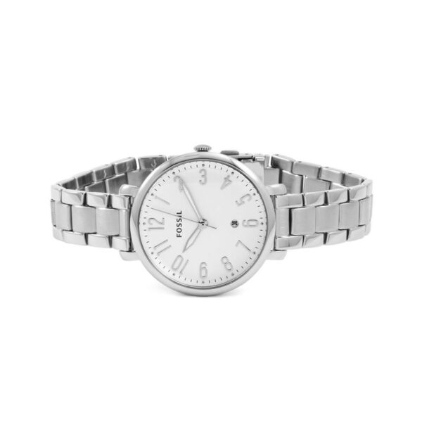  Shop Authentic Fossil Jacqueline White Dial Silver Steel Strap Watch for Women - ES3969 - Luxxuri