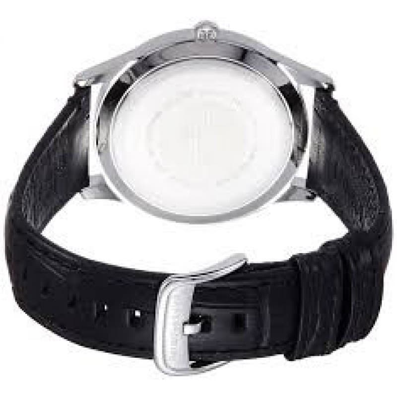  Shop Authentic Emporio Armani Classic Quartz Black Dial Black Leather Strap Watch For Men - AR1865 - Luxxuri