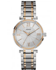  Shop Authentic Guess Park Ave Silver Dial Two Tone Steel Strap Watch for Women - W0636L1 - Luxxuri