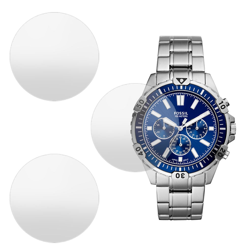  Shop Authentic Fossil Garrett Chronograph Blue Dial Silver Steel Strap Watch for Men - FS5623 - Luxxuri