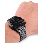  Shop Authentic Hugo Boss Aeroliner Black Dial Black Steel Strap Watch for Men - 1513275 - Luxxuri