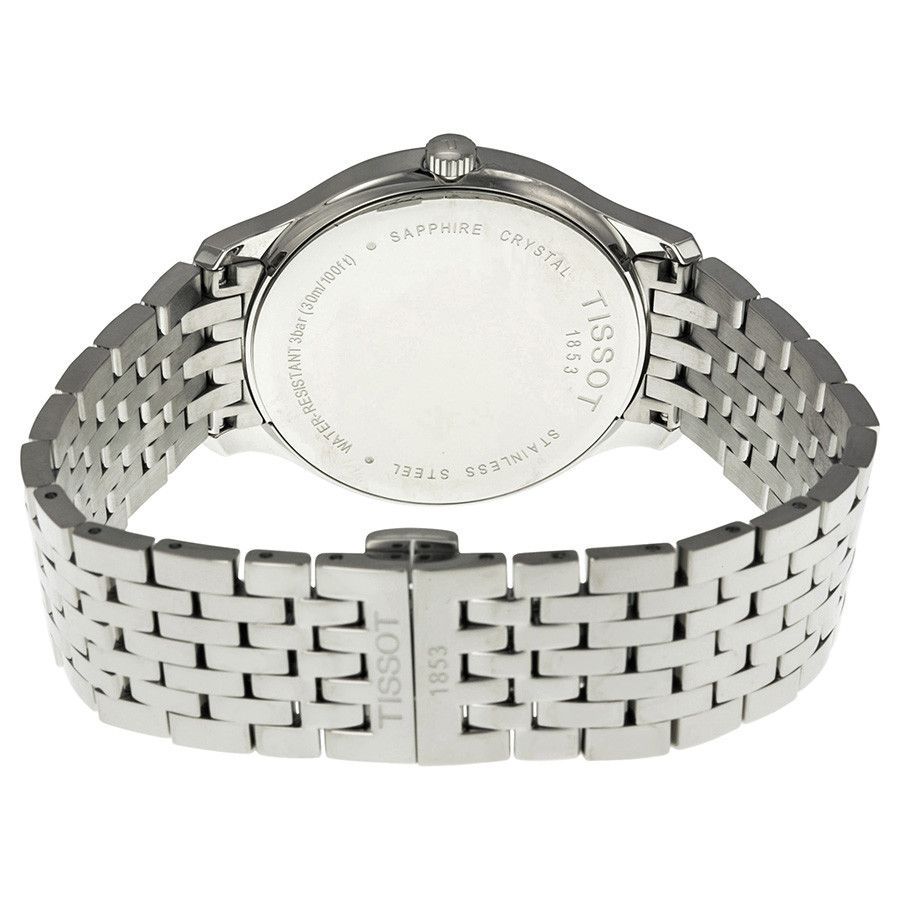  Shop Authentic Tissot T Classic Tradition White Dial Silver Steel Strap Watch For Men - T063.610.11.037.00 - Luxxuri