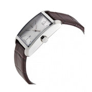  Shop Authentic Calvin Klein Window Silver Dial Brown Leather Strap Watch for Women - K2M23126 - Luxxuri