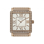  Shop Authentic Guess Highline Off White Dial Rose Gold Stainless Steel Mesh Strap Watch For Women - W0826L3 - Luxxuri