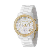  Shop Authentic Michael Kors Runway White Dial White Steel Strap Watch for Women - MK5237 - Luxxuri