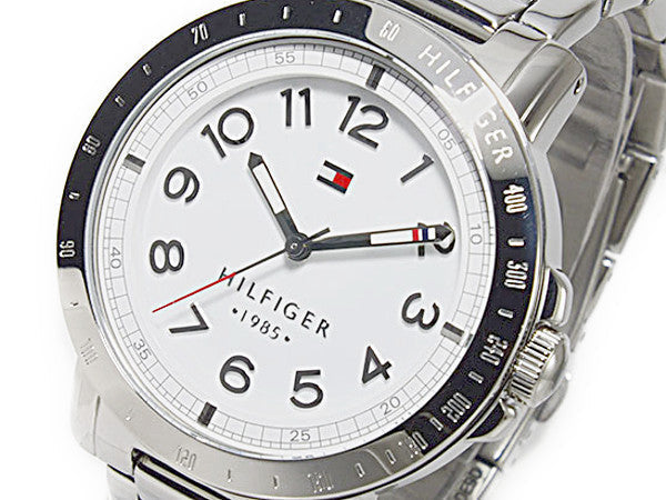 Shop Authentic Tommy Hilfiger White Dial Silver Steel Strap Watch for Women - 1781397 - Luxxuri