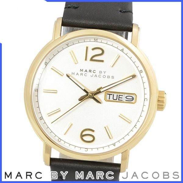 Shop Authentic Marc Jacobs Fergus White Dial Black Leather Strap Watch for Men - MBM5081 - Luxxuri