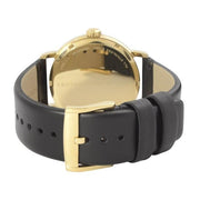  Shop Authentic Marc Jacobs Fergus White Dial Black Leather Strap Watch for Men - MBM5081 - Luxxuri