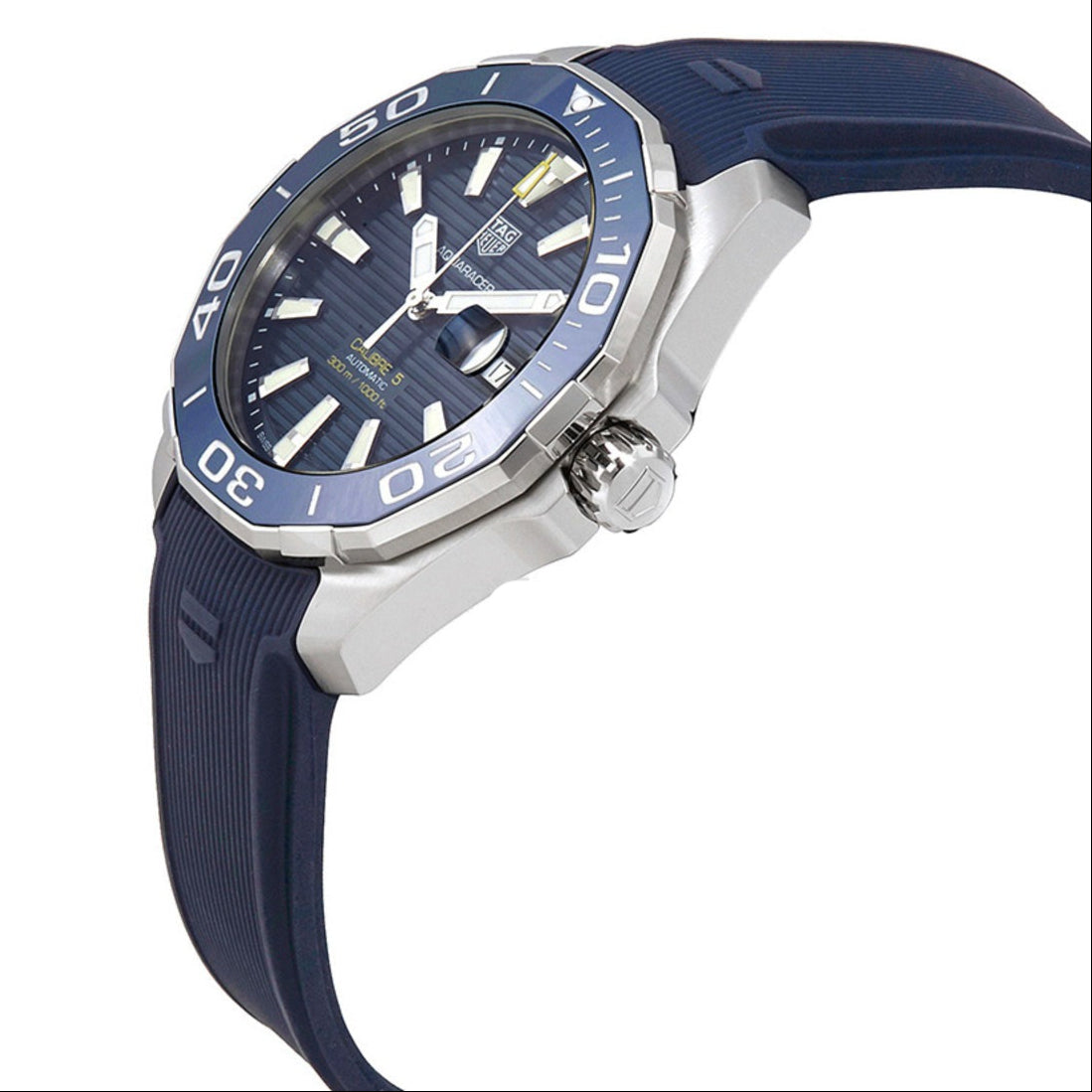  Shop Authentic Tag Heuer Aquaracer Blue Dial Watch for Men - WAY201B.FT6150 - Luxxuri