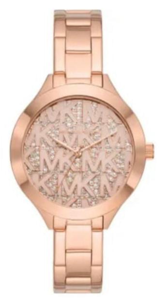  Shop Authentic Michael Kors Slim Runway Rose Gold Dial Rose Gold Steel Strap Watch for Women - MK4658 - Luxxuri
