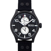  Shop Authentic Hugo Boss Aeroliner Maxx Quartz Black Dial Black Nylon Strap Watch For Men - HB1513086 - Luxxuri